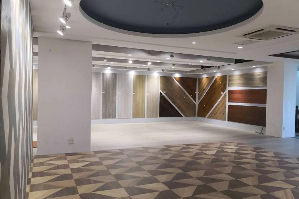 Wide plank engineered wood flooring
